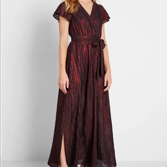 Modcloth Dresses & Skirts - ModCloth Your Time To Shine Maxi Dress/Burgundy